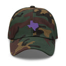 Purple Texas Dad Hat