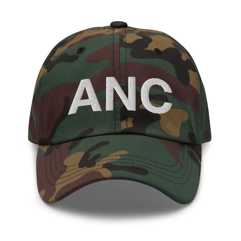 ANC Anchorage Airport Code Dad Hat