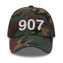 907 Alaska Area Code Dad Hat