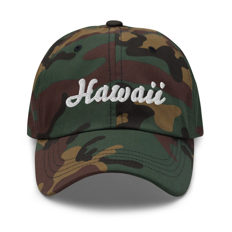 Cursive Hawaii Dad Hat