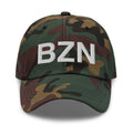 BZN Bozeman Airport Code Dad Hat