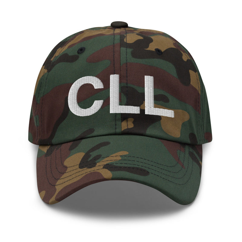 CLL College Station Airport Code Dad Hat