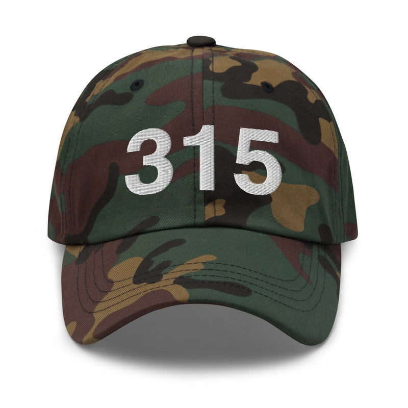 315 Upstate NY Area Code Dad Hat