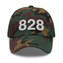 828 Asheville NC Area Code Dad Hat