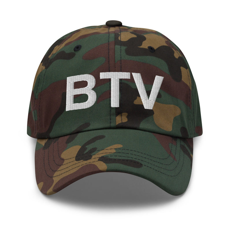 BTV Burlington Airport Code Dad hat