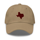 Maroon Texas Dad Hat