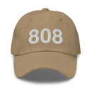 808 Honolulu Area Code Dad Hat