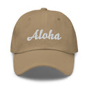 Cursive Aloha Dad Hat
