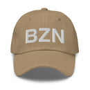 BZN Bozeman Airport Code Dad Hat
