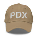 PDX Portland Airport Code Dad Hat
