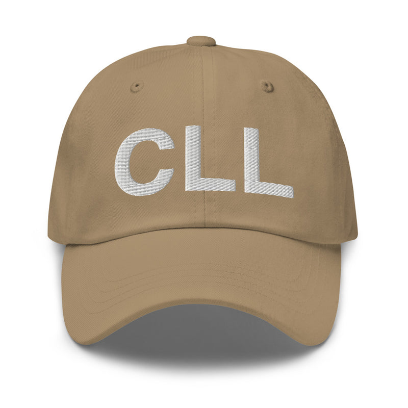 CLL College Station Airport Code Dad Hat