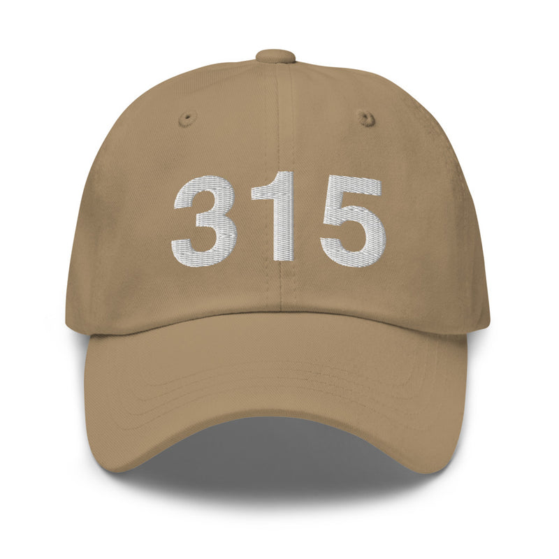 315 Upstate NY Area Code Dad Hat