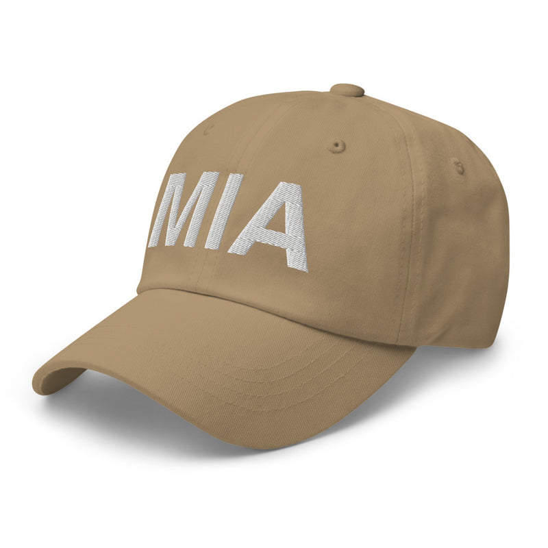 MIA Miami FL Airport Code Classic Dad hat