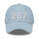267 Philadelphia Area Code Classic Dad hat