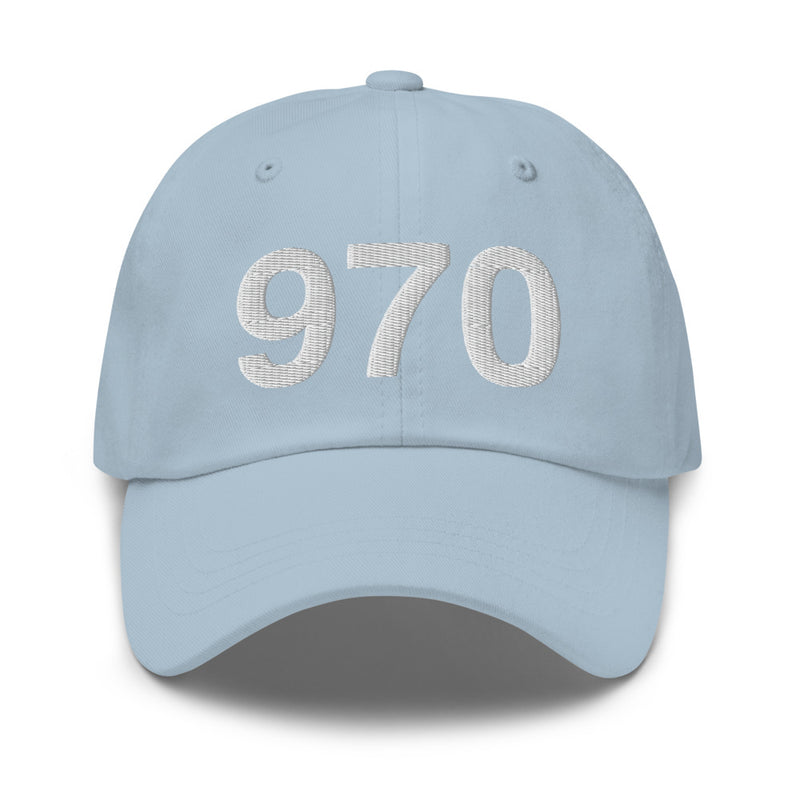 970 Colorado Area Code Dad Hat