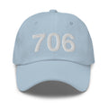 706 Athens GA Area Code Dad hat