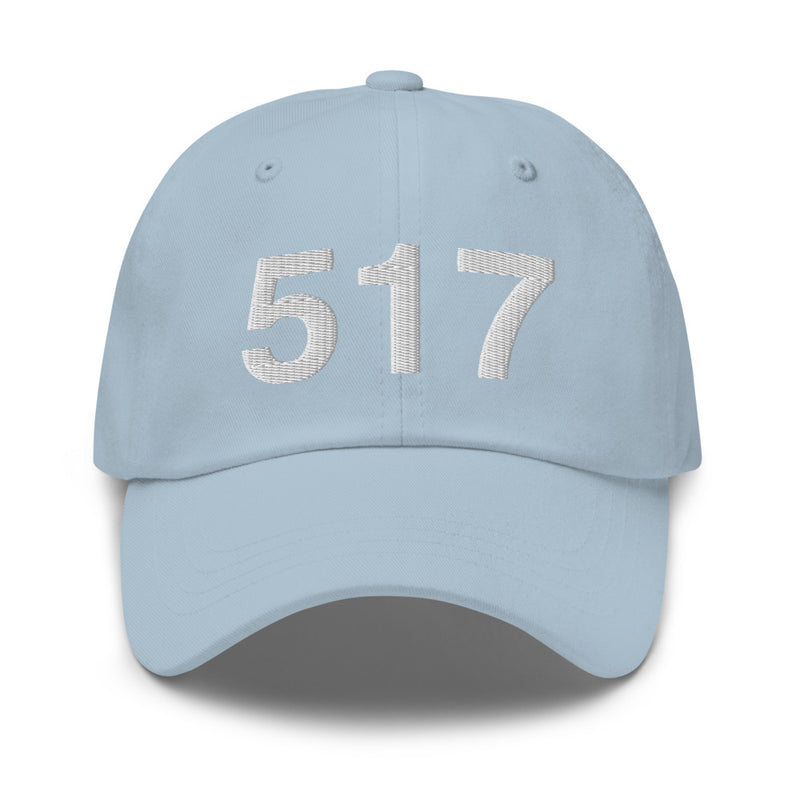 517 Lansing MI Area Code Dad Hat