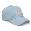 704 Charlotte NC Area Code Classic Dad hat