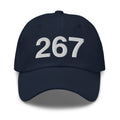 267 Philadelphia Area Code Classic Dad hat