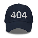 404 Atlanta Area Code Dad hat