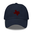 Maroon Texas Dad Hat