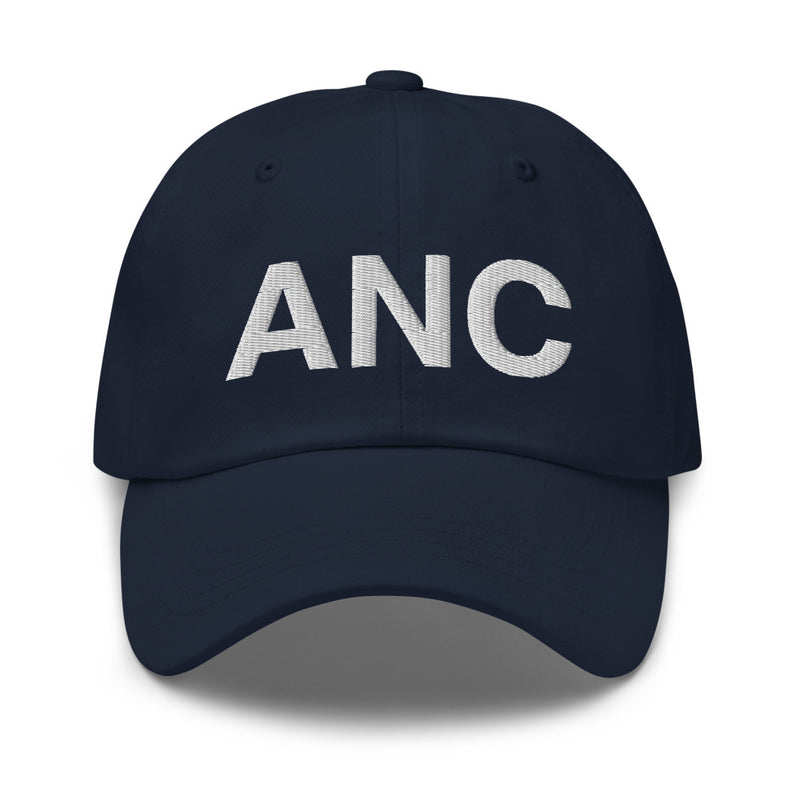 ANC Anchorage Airport Code Dad Hat