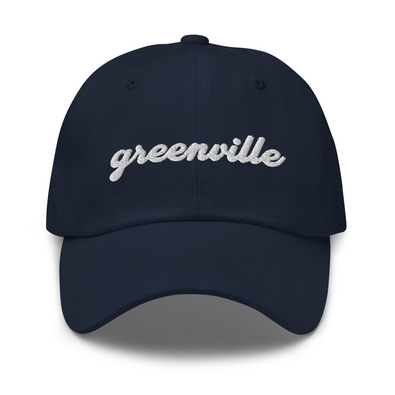Cursive Greenville SC Dad Hat
