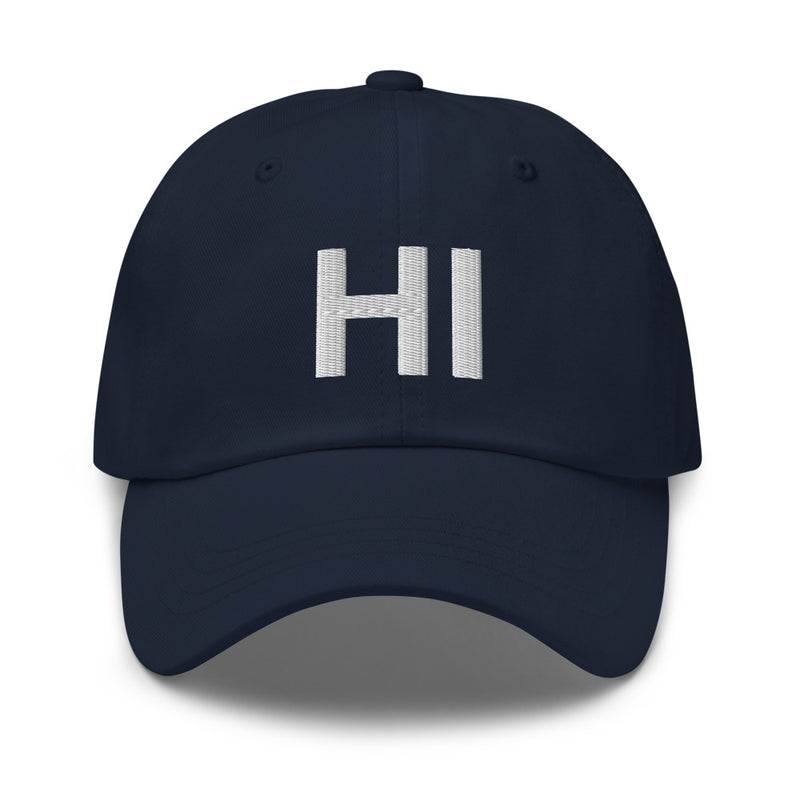 Hawaii HI Dad Hat