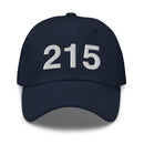 215 Philadelphia Area Code Dad Hat