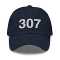 307 Wyoming Area Code Dad Hat