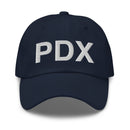 PDX Portland Airport Code Dad Hat