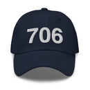 706 Athens GA Area Code Dad hat