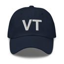 Vermont VT State Abbreviation Dad Hat