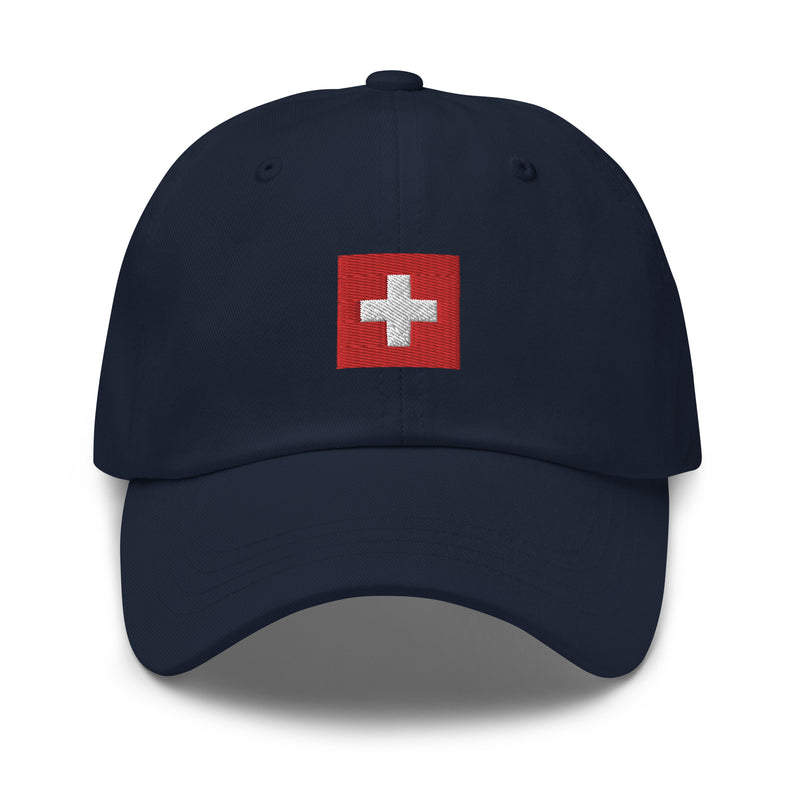 Switzerland Flag Dad Hat