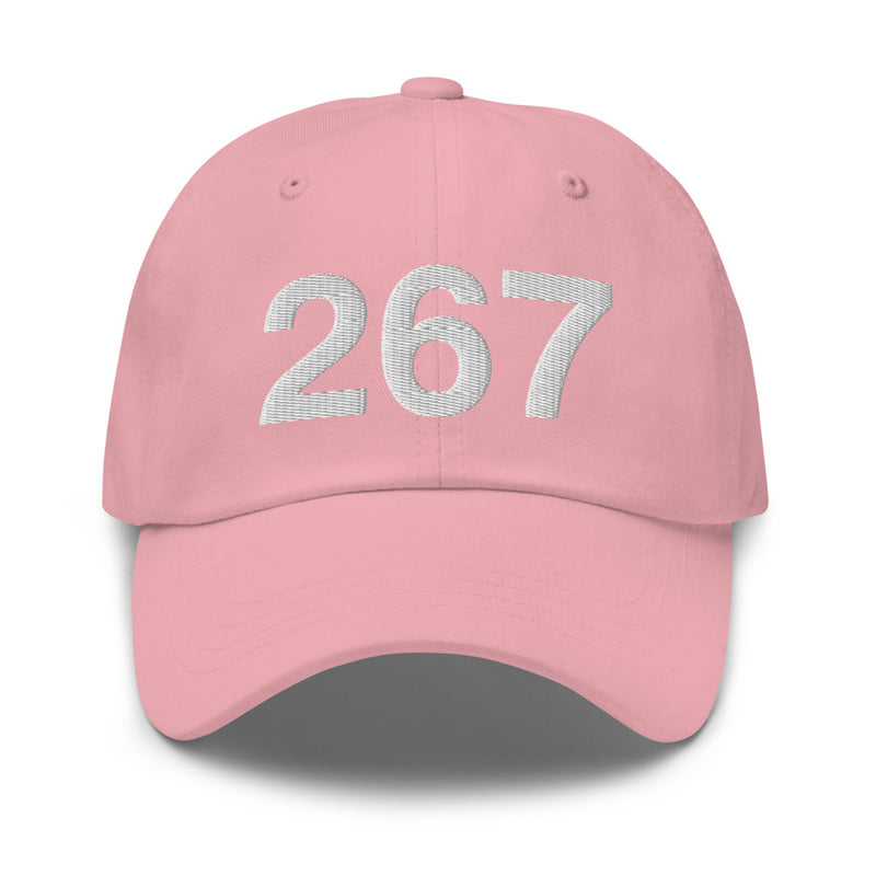 267 Philadelphia Area Code Classic Dad hat