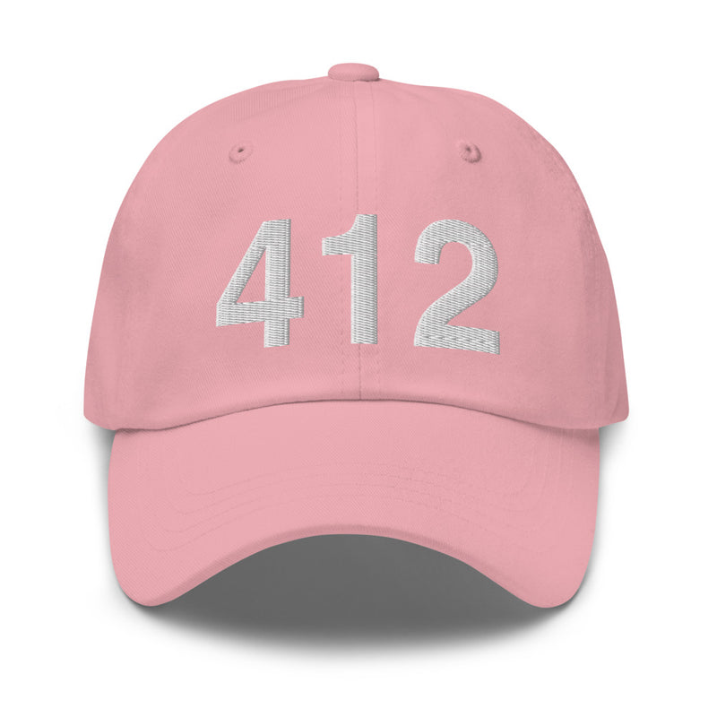 412 Pittsburgh Area Code Dad hat