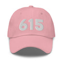 615 Nashville Area Code Dad hat
