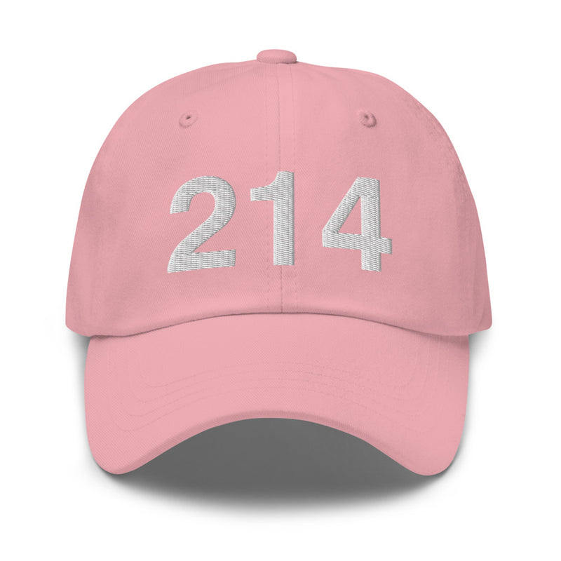 214 Dallas Area Code Dad Hat