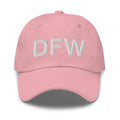 DFW Dallas Fort Worth Airport Code Dad Hat