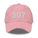 307 Wyoming Area Code Dad Hat