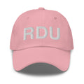 RDU Raleigh NC Airport Code Dad hat