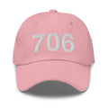 706 Athens GA Area Code Dad hat