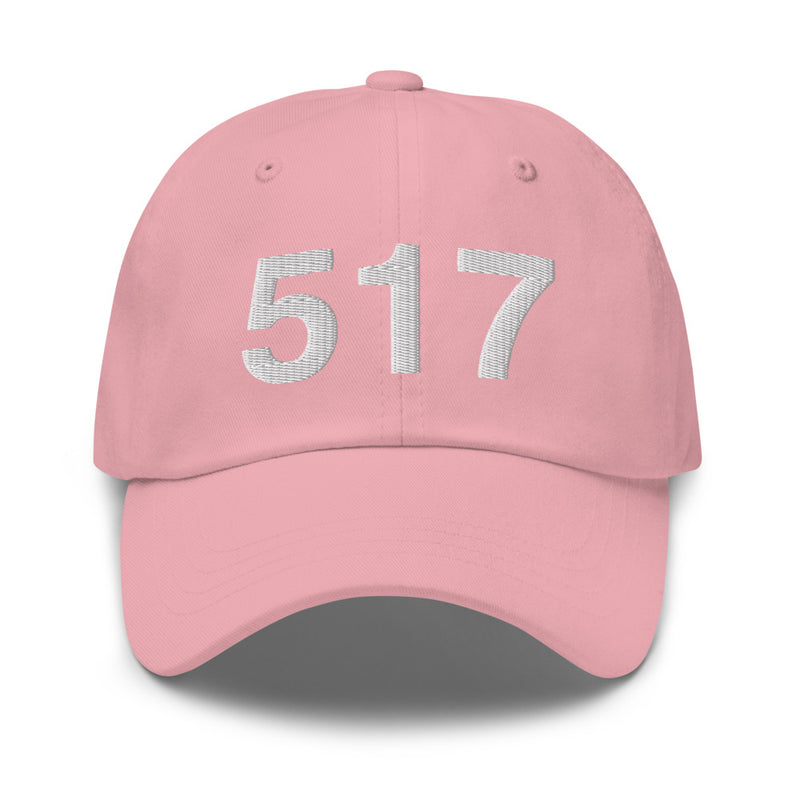 517 Lansing MI Area Code Dad Hat