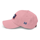 Wyoming Flag Dad Hat Merit Energy Logo