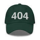 404 Atlanta Area Code Dad hat