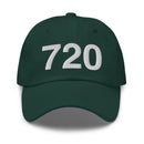 720 Denver Area Code Dad hat