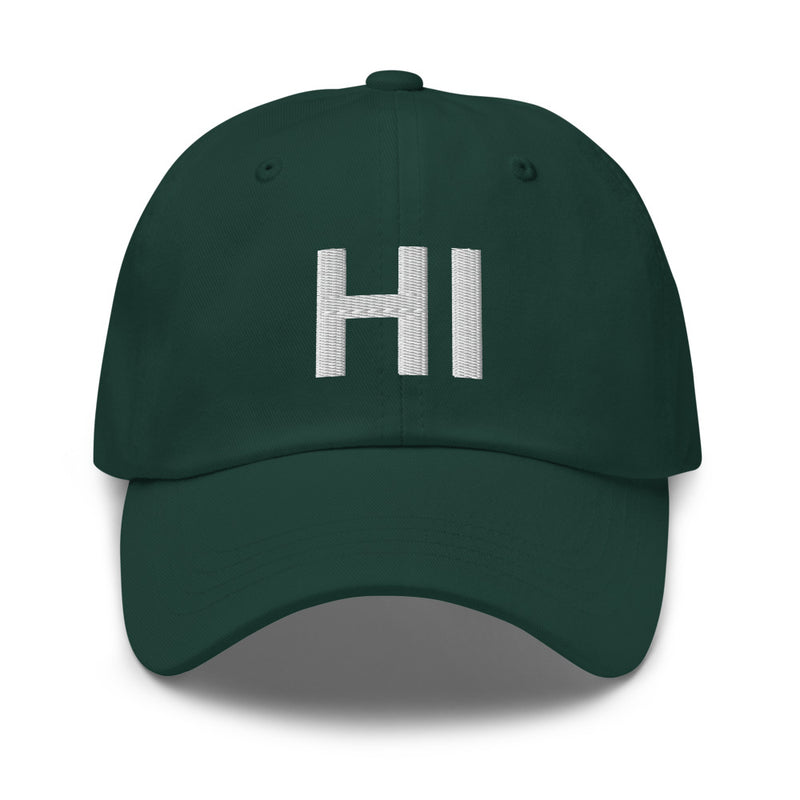 Hawaii HI Dad Hat