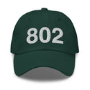 802 Vermont Area Code Dad Hat