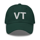 Vermont VT State Abbreviation Dad Hat