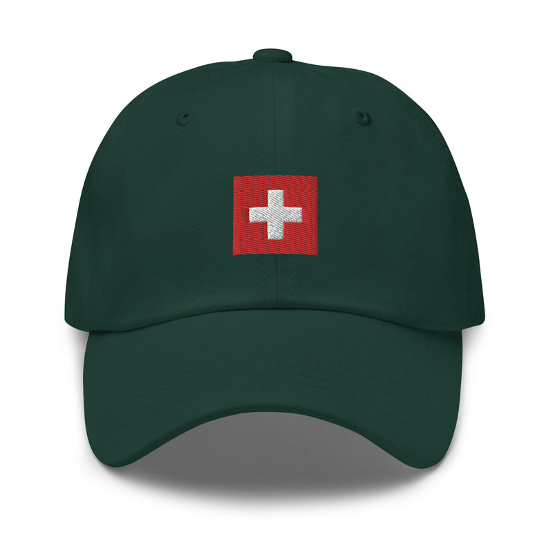 Switzerland Flag Dad Hat